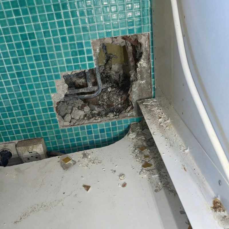 Recherche de fuite destructive à Perpignan